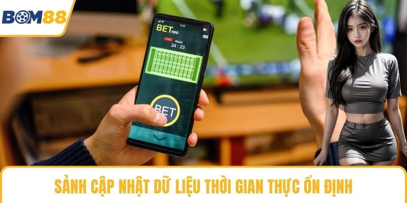 Sảnh cập nhật dữ liệu thời gian thực ổn định