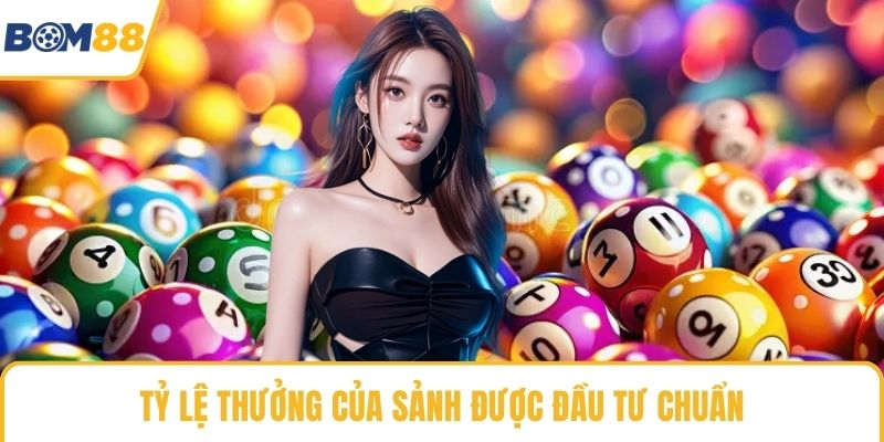 Tỷ lệ thưởng của sảnh được đầu tư chuẩn